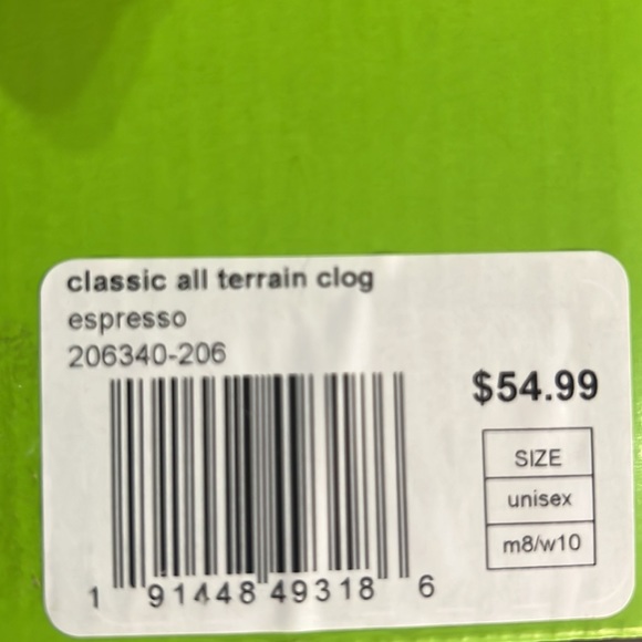 Unisex Clogs Crocs Classic All-Terrain Clog - Picture 9 of 9